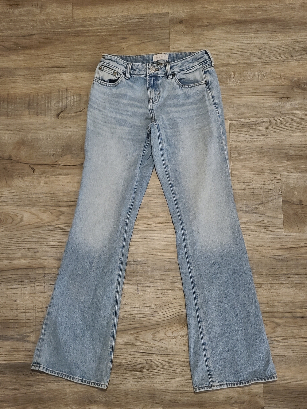 PacSun Jade Low Rise Light Wash Women's Boot Cut Jeans - 24 Small